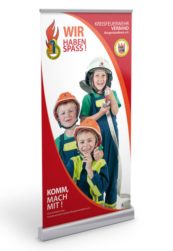 Roll-Up Kinderfeuerwehr