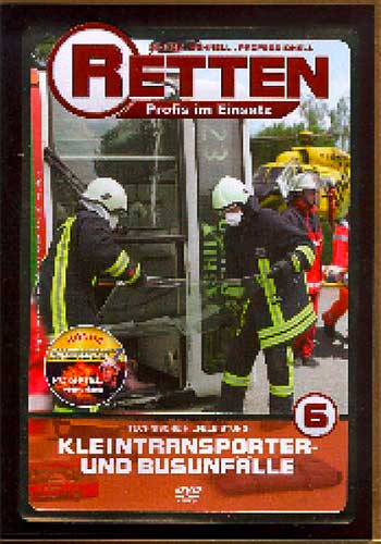 DVD Retten, 6 Kleintransporter- und Busunfälle